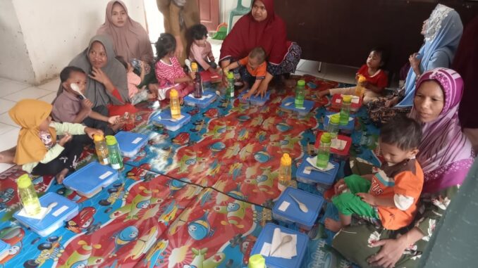 RGG Peunyeurat: berikan PMT kepada Balita